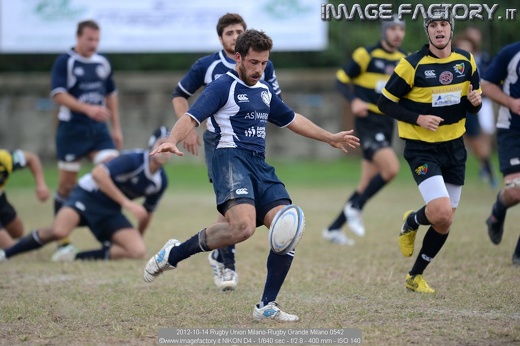 2012-10-14 Rugby Union Milano-Rugby Grande Milano 0542